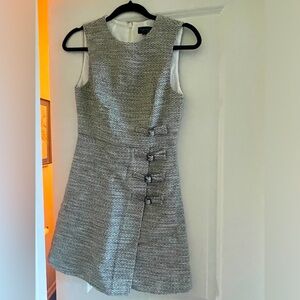 Topshop tweed dress in a size 2